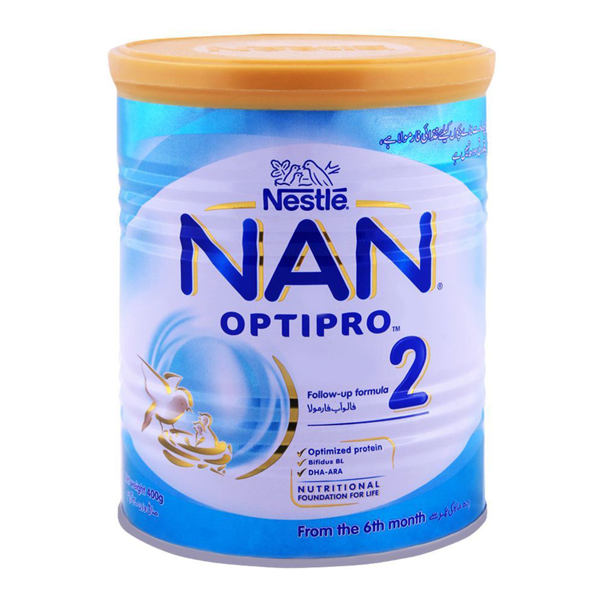 Nestle Nan 2 Optipro Powder Milk 400gm