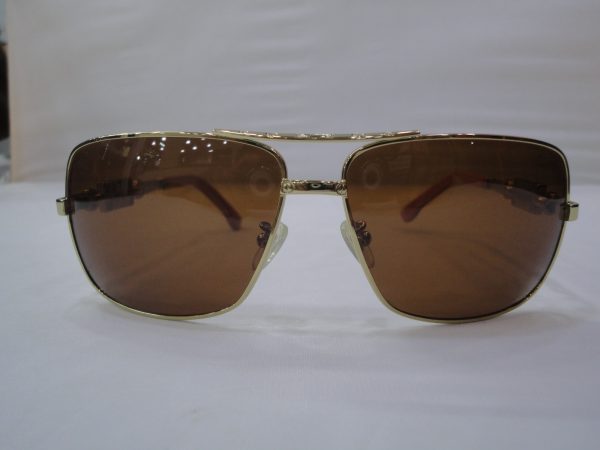 Cartier Unisex Polarized Brown Sunglasses