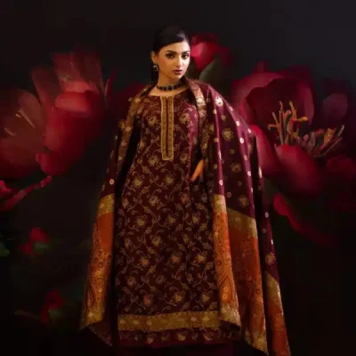 Crimson Heirloom 3 Piece Dress