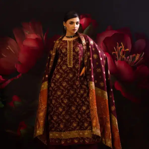 Crimson Heirloom 3 Piece Dress