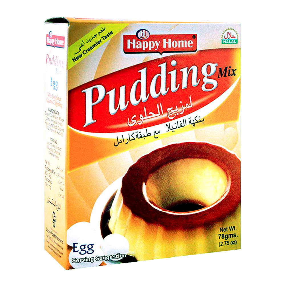 Happy Home Egg Pudding Mix 78gm