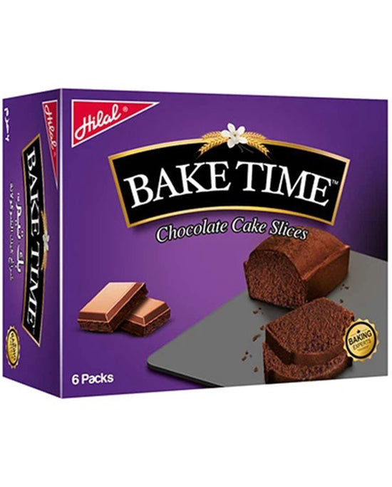 Hilal Bake Time Chocolate Slice Cake 6's Box