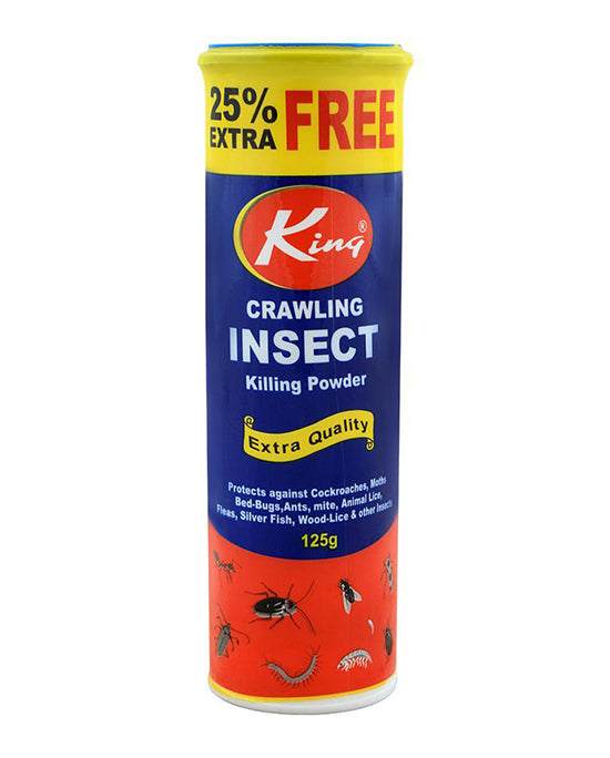 King Crawling Insect Killing Powder 125g