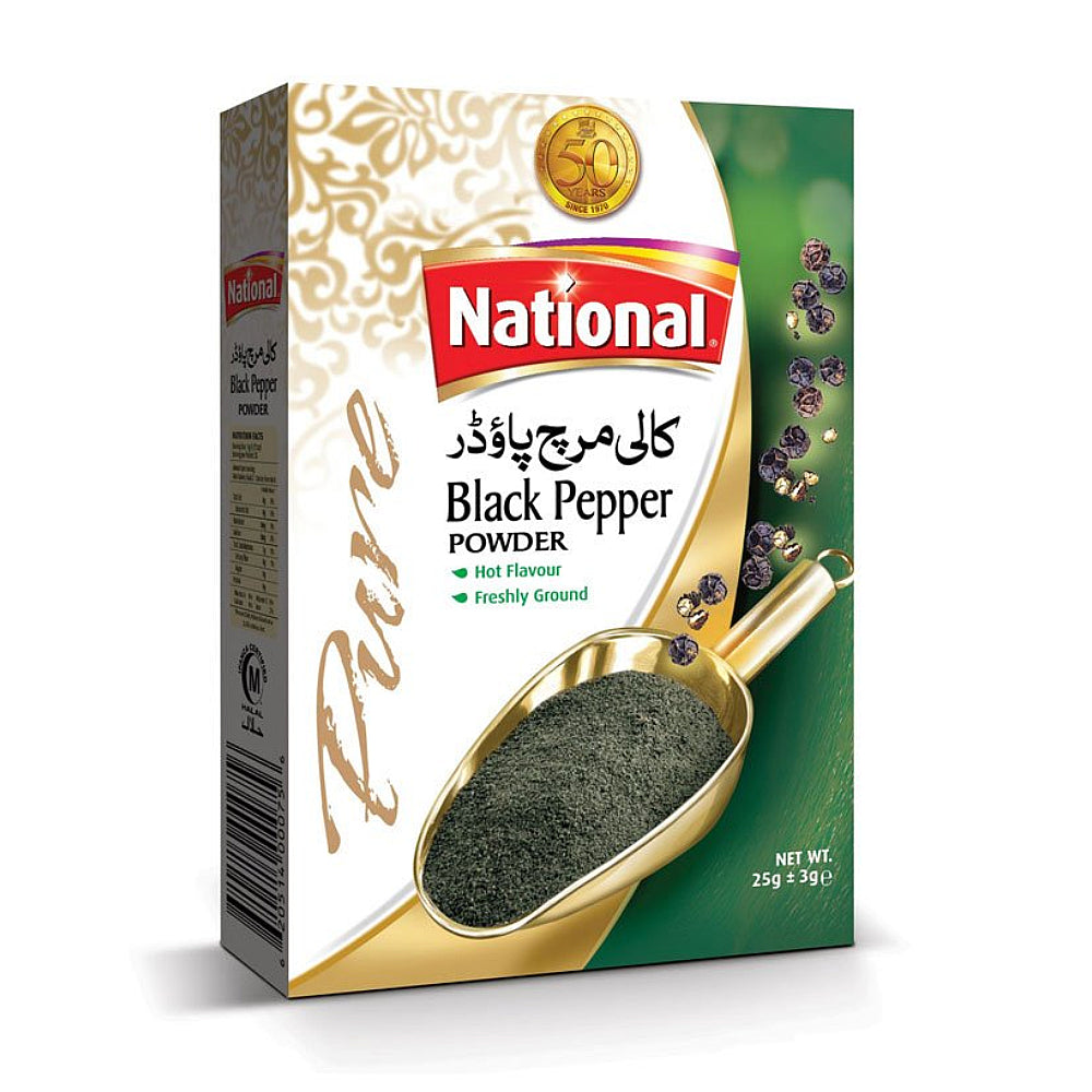 National Black Pepper Powder 25g