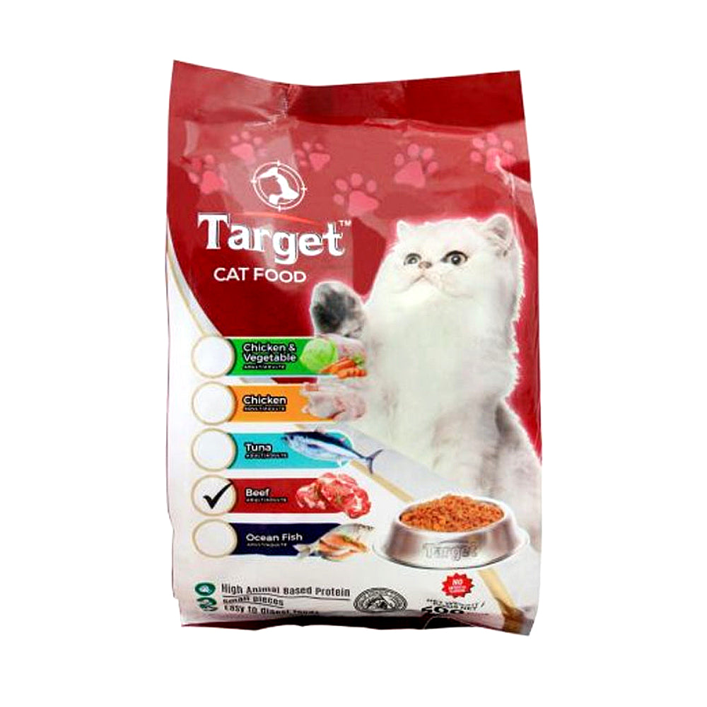 Target Cat Food Beef 500gm